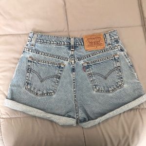 Levis Vintage Jean shorts